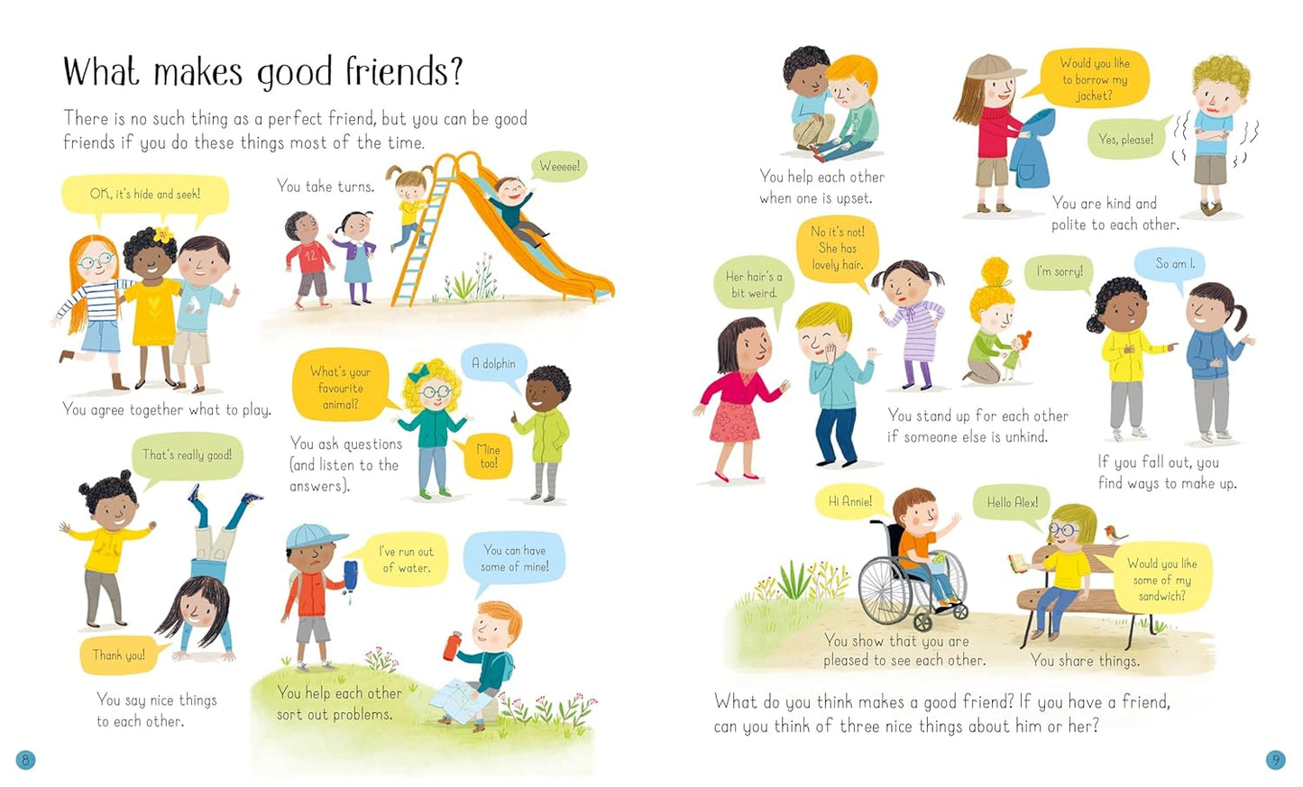 All About Friends: A Friendship Book for Children
