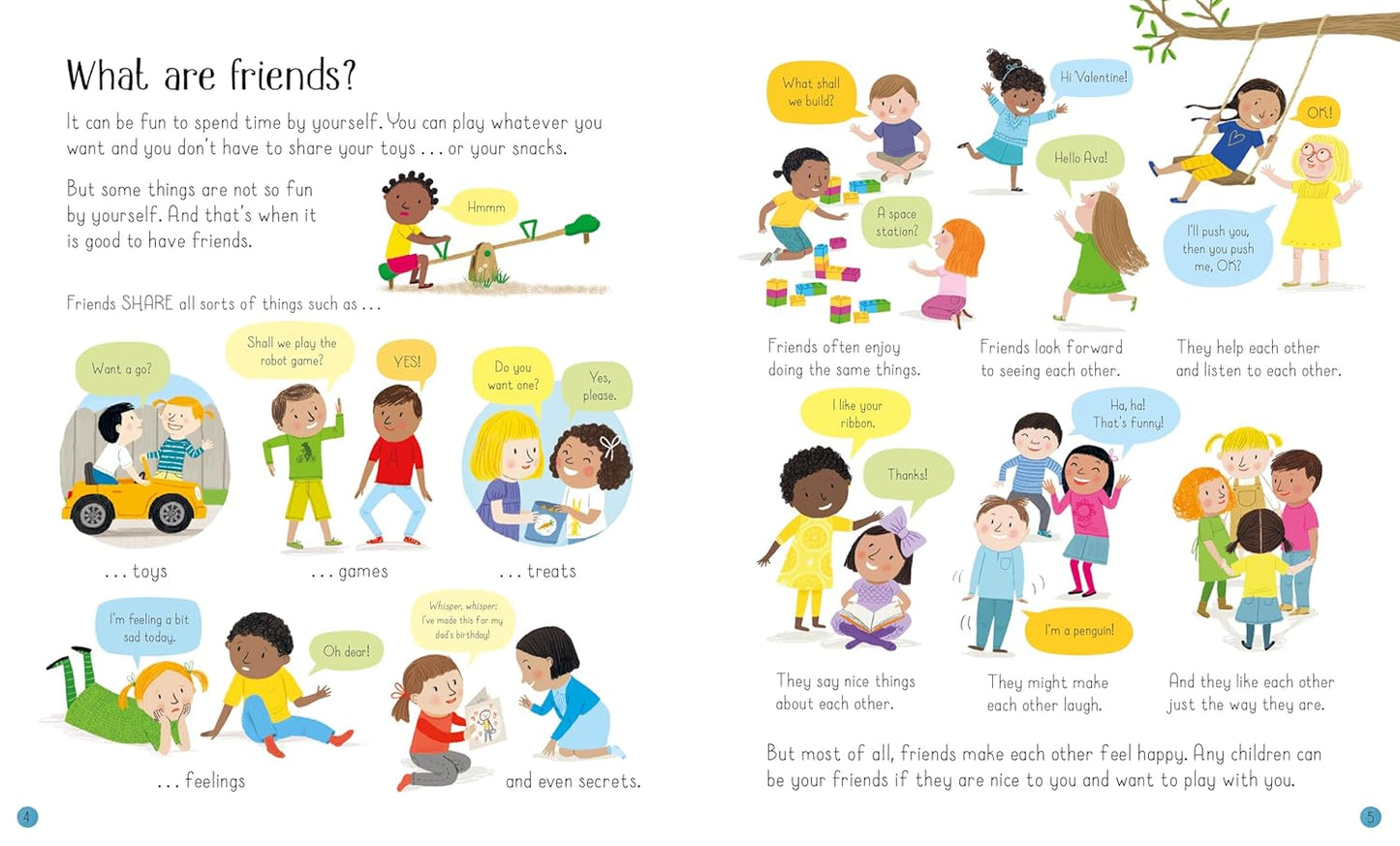 All About Friends: A Friendship Book for Children